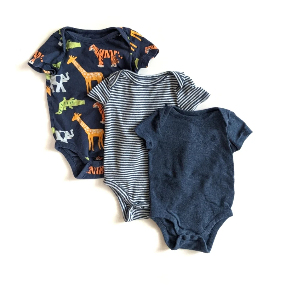 Bundle of 3 Baby Gap Onesie Bodysuits